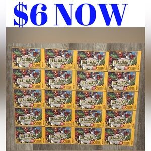 20 Packs 2025 Marvel Be A Hero Superstore Loblaws Sticker Card Pack 80 Stickers